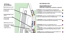 MAPA DE ENTRADA AL CEIP CIUDAD PEGASO