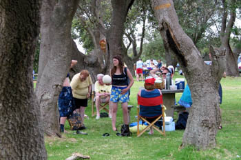 Día en el parque, Australia