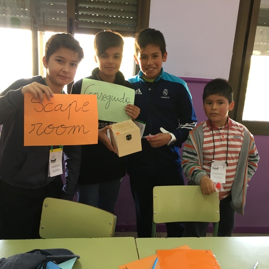 Jornadas Culturales 18-19. Escape Room. 3º - 6º 18