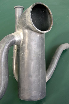 Registro de pared en bote sifónico