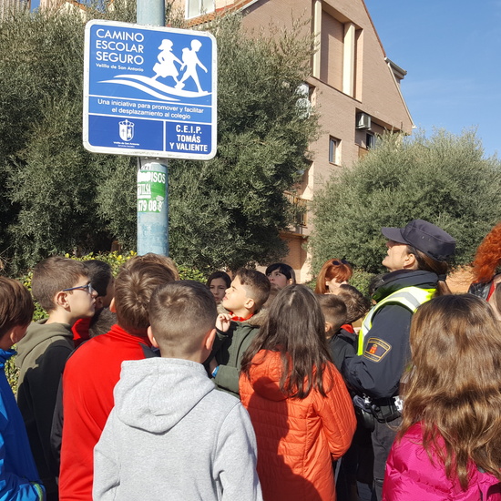INAUGURACIÓN CAMINO ESCOLAR SEGURO 10