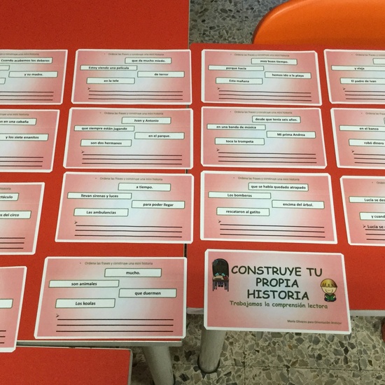 Construir historias a partir de palabras_