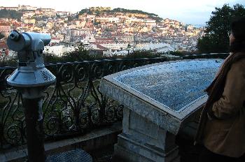 Mirador de San Pedro de Alcantara en el Barrio Alto, Lisboa, Por