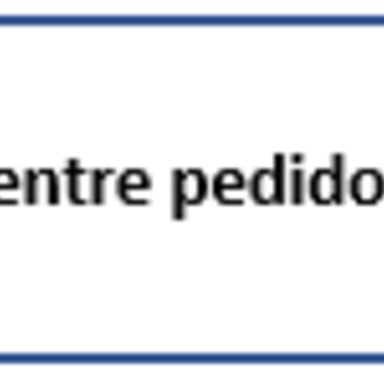 Fórmula del tiempo entre pedidos