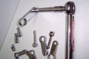 Torquímetro y adaptadores multiplicadores de par