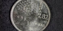 Moneda conmemorativa del Mundial de Fútbol de España 1982