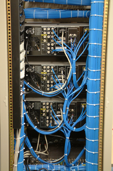 Rack DVC-Pro panel trasero