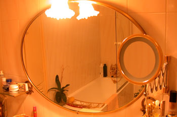 Espejo de baño redondo