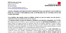 Medidas de Prevención e higiene