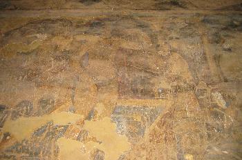 Frescos del castillo de Quseir Amra, Jordania