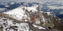Vistas del cráter del Pico de Orizaba (5750m)