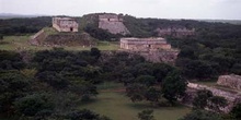 Palacio del Gobernador, Gran Pirámide y Casas de las Tortugas y