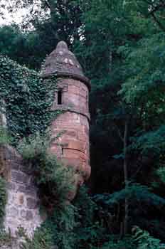 Torreón de la ciudadela de Saint Jean Pied du Port, Francia