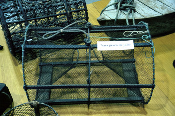 Nasa para la pesca de Julia, Museo Marítimo de Asturias, Luanco