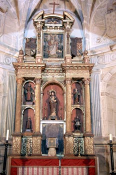 Altar Mayor de la iglesia de Santiago - Trujillo