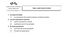 Apuntes Campo Gravitatorio