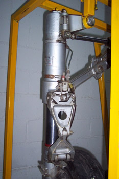 Banco de pruebas para tren de aterrizaje