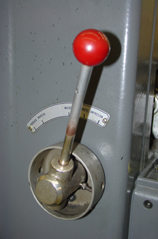 Palanca de control del marcador