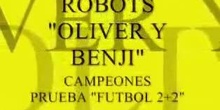 Robots fútbol escolar