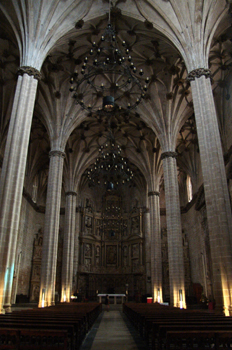 Nave central, Catedral de Barbastro