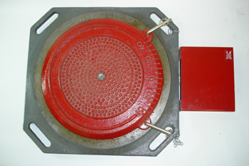 Alineador de dirección. Plato giratorio