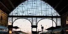 Estación de Keleti Pu, Budapest, Hungría