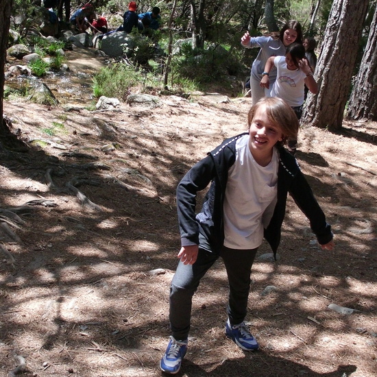 NIÑAS/OS DE 5º. NATURALEZA VIVA EN LA PEDRIZA. HOSTOS POR EL PLANETA 15