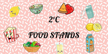 2°C FOOD STANDS