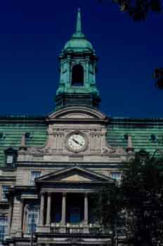 Torre del ayuntamiento de Montreal, Canadá