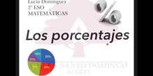 SECUNDARIA 2º	MATEMÁTICAS	PORCENTAJES