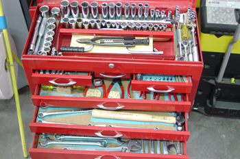 Caja de herramientas autónoma