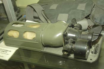 Inhalador de oxígeno con manómetro, Museo del Aire de Madrid