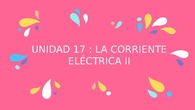 La corriente eléctrica II