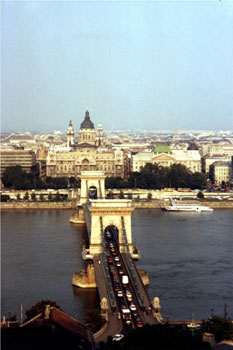 Puente de las Cadenas, Budapest, Hungría