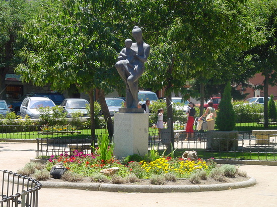 Escultura en El Escorial