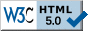 Icono de conformidad con el estándar HTML5